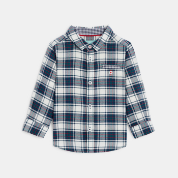 قميص مربعات دافئ، ولادي رُضع